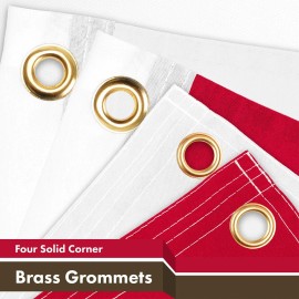 UD_G128 5 Pack: California CA State Flag  3x5 Ft  LiteWeave Pro Series Printed 150D Polyester, 4 Corner Brass Grommets  Vibrant