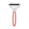2 in 1 Pet Grooming Brush Washable Pet Dematting Comb