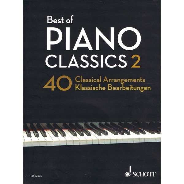 Best of Piano Classics 2 Sheet Music 40 Famous Masterpieces