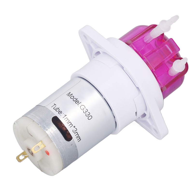 Peristaltic Pump 5000RPM 12ML Per Minute 1mm ID 3mm OD