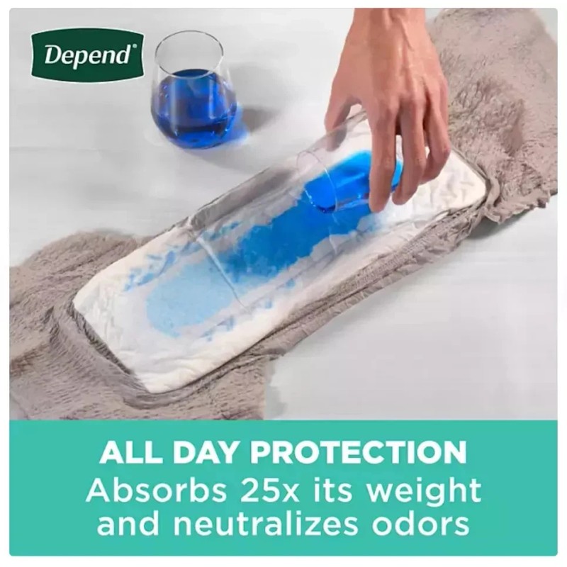 Depend Fresh Protection Women's Underwear, Extra Large, 80 ct Free