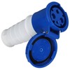 3 Pin Circular Connector IP67 Waterproof Heat Resistance Insulativity Industrial