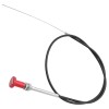 Caltric Fuel Stop & Shutoff Cable For Massey Ferguson MF240