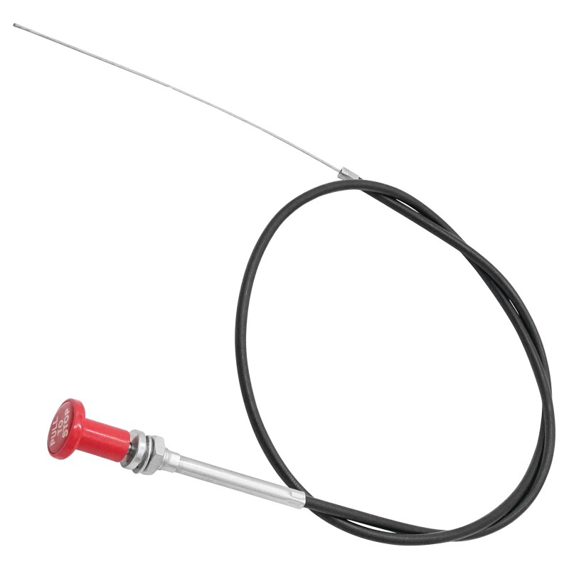 Caltric Fuel Stop & Shutoff Cable For Massey Ferguson MF240