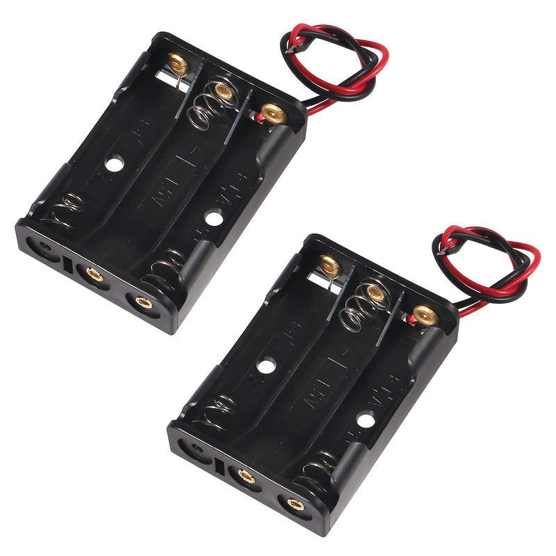 DIANN 8pcs AAA Battery Holder 2pcs AAA Battery Holder 1