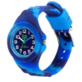ICE-WATCH - ICE tie and dye Blue shades - Boy's Multicolour Watch with Plastic Strap - 021236 (Extra small)