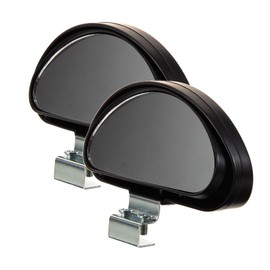 iplusmile 2pcs Car Mirrors Auxiliary Wide Angle Side Rearview Mirrors Design for Enhanced Safety Easy Installation for All Vehicles for Blind Detection