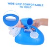 Gatuida Sturdy Women's Urinal Bottle Reusable Portable Pee Container Threaded