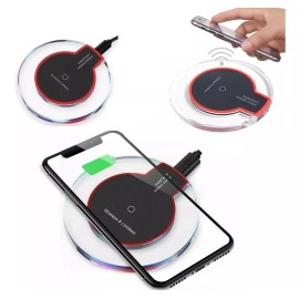 Ele-Gate Kit De 2 Cargadores Inalámbricos Multimarca Para Teléfono