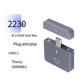 VIOPDER 2230 NVMe SSD Enclosure PCIe USB3.2 10Gbps Aluminum Portable Supports UASP TRIM