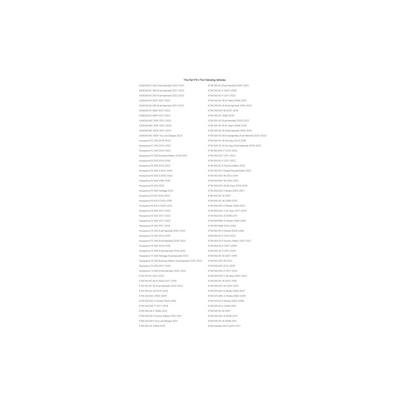 Tusk Engine Starter Switch for KTM 450 SX-F 2012-2022