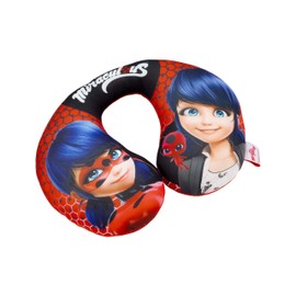 Abc Parts Miraculous Neck Pillow Ladybug Green for Car Trips