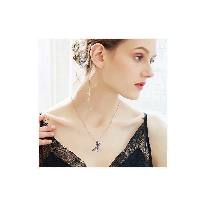 Mayfer | Collar para Mujer con Dije Colgante de libelula