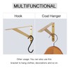 OVOV Heavy Duty Shelf Brackets Triangle Shelving Brackets Right Angle