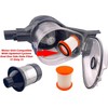 Replacement HEPA Fliter with One Side Hole Compatible for MOOSOO