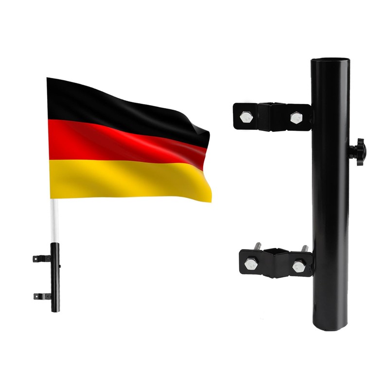 Motorhome Flag Holder, Adjustable Metal Flag for Flag Decoration, Ideal