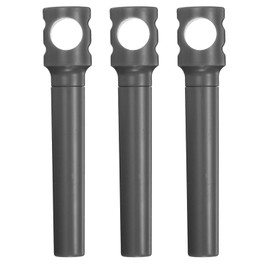 sourcing map 3Pcs 4.2" Travel Corkscrew Pocket Corkscrew Portable Wine Opener Plastic Mini Wine Cork Opener for Camping Travel, Black