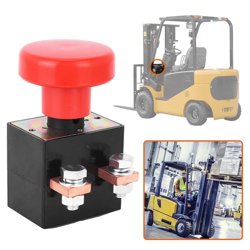 250A Electric Forklift Switch Parts DC Power Supply Emergency Stop