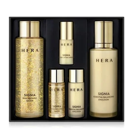 Hera Signia Water Emulsion Basic Skincare 2-piece Gift Set / 헤라 시그니아 워터 에멀젼 기초스킨케어 2종 기프트세트