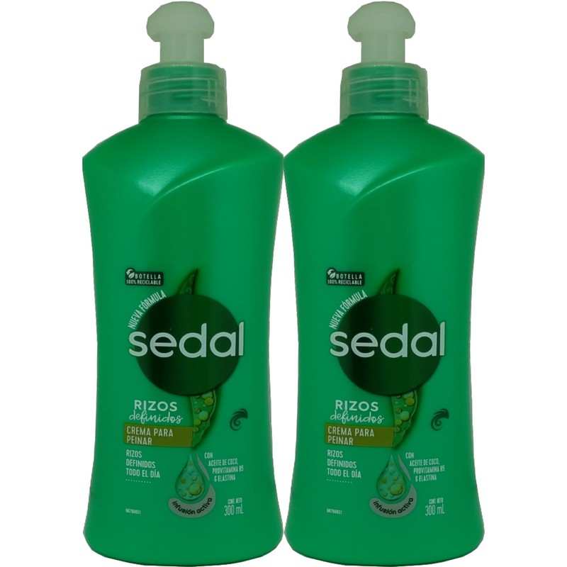Sedal Curls Defined Hair Comb Cream with Coconut Oil, Provitamin