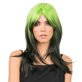 Chaks - Women's Wig 48 cm Long Hair Wig with Fringe