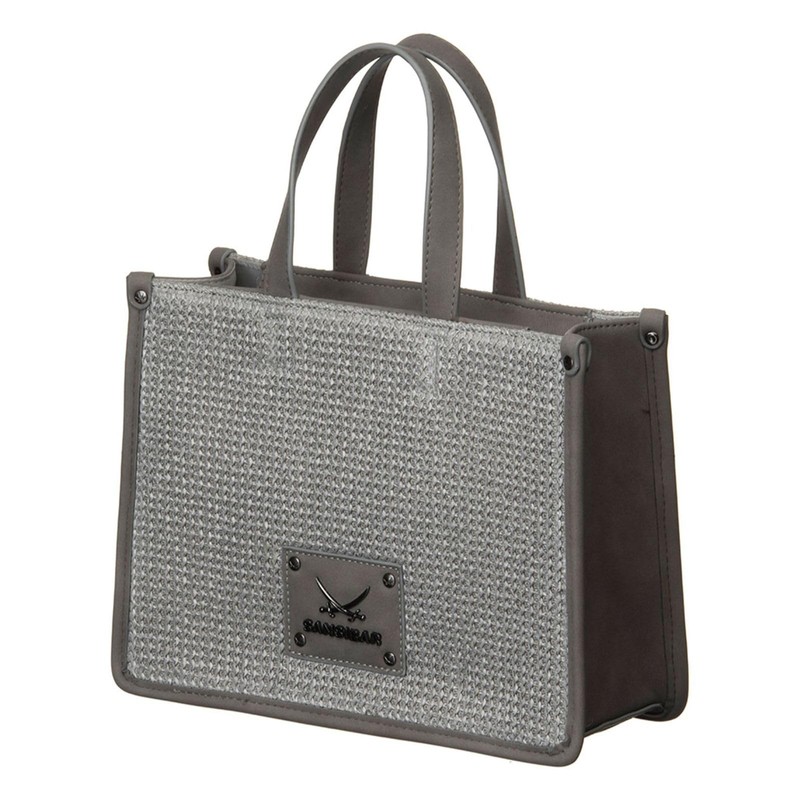 Sansibar Mini Tote Bag Grey, gray