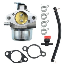 laffoonparts 12-853-82 Carburetor Kit, Carburetor Fuel Filters Fuel Line Clamps Gasket Replacement for Kohler CV12.5 CV13S CV13T CV14 CV14S CV15T, Replace 12-853-57 12-853-82-S 12-853-139-s 12-853-01