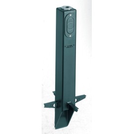Arlington Industries GPL19G-1 Gard-N-Post Low-Profile Landscape Lighting Post with Metal Bushing, 19-Inch, Green