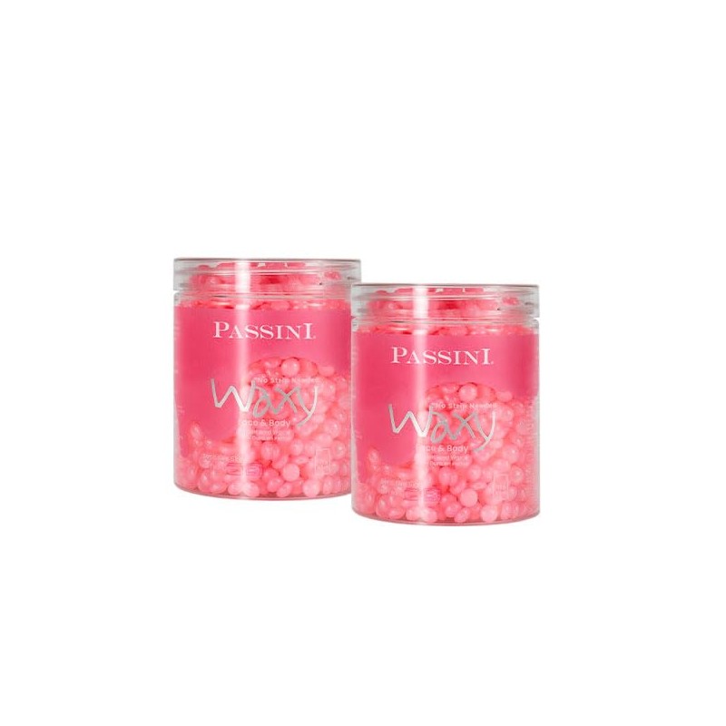 PASSINI 2 PACK Cera en perlas Cereza 120g para depilar
