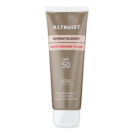 Altruist Daily Moisturiser SPF50, Hyaluronic Acid, Niacinamide, 50 ml