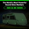 GLO-X Round Glow Markers -Pack of 4 - Powerful Glow