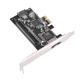 PCI-E PCI Express to IDE ATA133 + SATA II + ESATA Raid JMB363 Adapter Card