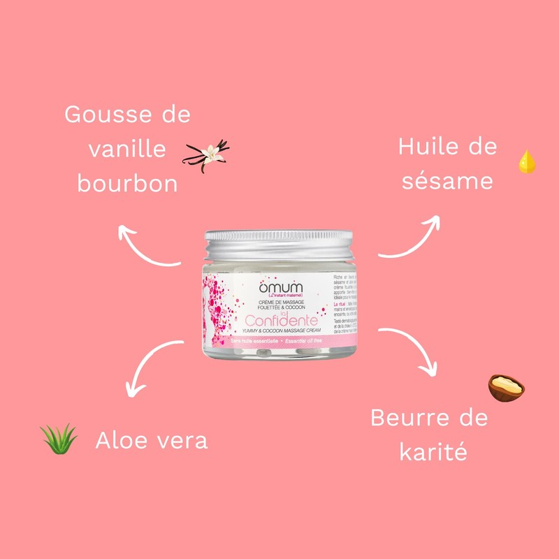 Omum La Confidente Yummy & Cocoon Body Cream 50ml