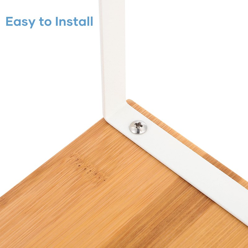 NEX Kitchen Cabinet and Counter Shelf Organizer, Stackable & Expandable,