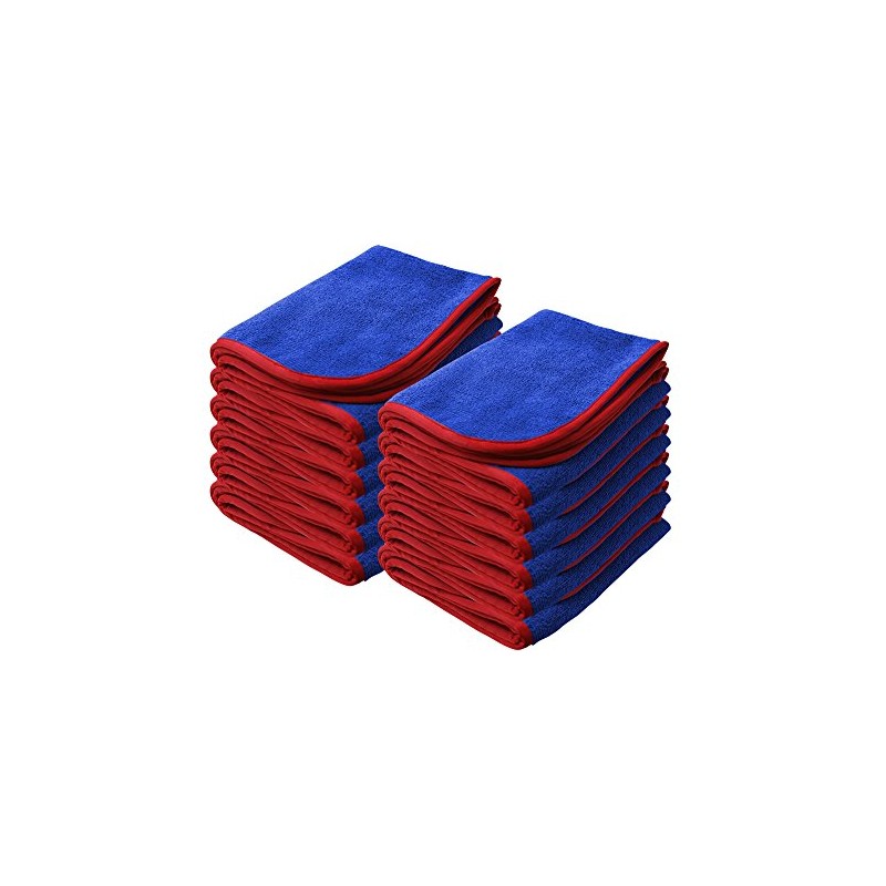 Nanoskin Power Shine Microfiber Towels, 12 Pack – 16" x
