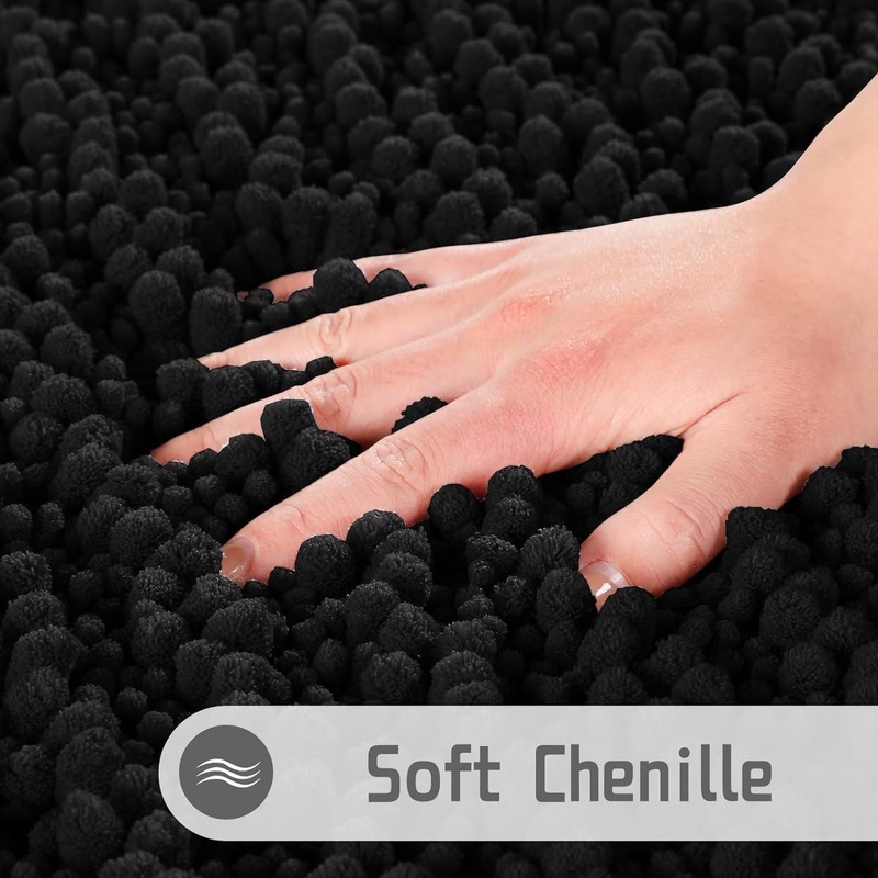 Yimobra Original Luxury Chenille Bath Mat, 43 x 61 cm,