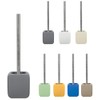 KW Cube Ceramic Toilet Brush and Holder (Grey)