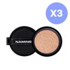 Naming layered fit cover foundation cushion refill 3pcs set /