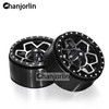 Chanjorlin 1.9 RC Beadlock Wheels Rims Aluminum Heavy Duty 1/10