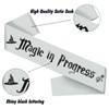 TxscOxwP1 Magic in Progress Sash- Magic Themed Baby Shower Sash,