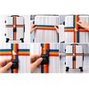 Adjustable Luggage Straps for Suitcases – 3-Digit Combination Lock and