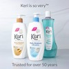 Keri Moisture Rich Shower Bath Oil, Clear, 8 Ounce (Pack