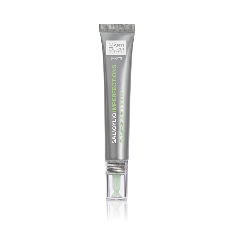 MartiDerm Shot Salicylic Imperfections, Cremigelconun 2%,Renovador y Seborregulador, 20ml