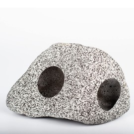 Aquarium Decoration Rock Caves, Fish Tank Accessories Cave Hideout, Hideaway for Small Fishes Shrimp Cichlid Cave Hiding Breeding Spawning, Betta Fish Hideout (D-1101)