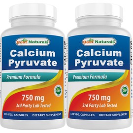 1 piruvato de calcio 750 mg cápsula por Best Naturals                                                                                                 