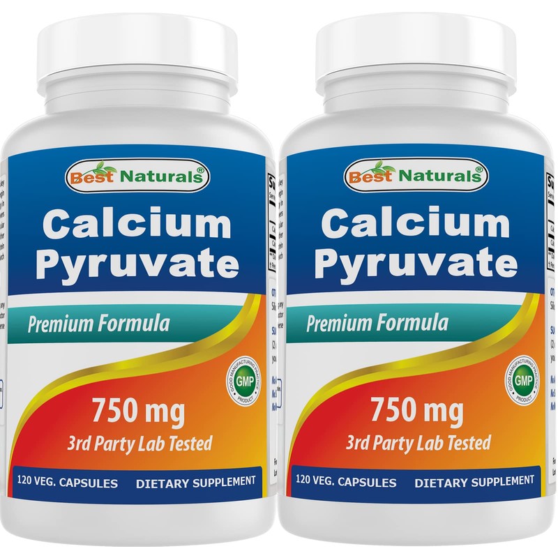 1 piruvato de calcio 750 mg cápsula por Best Naturals