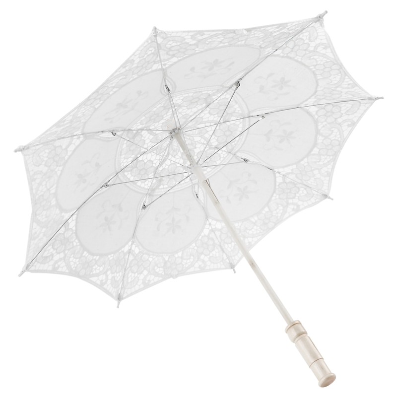 Mini Lace Umbrella Wedding Bridal Parasol Umbrella for Girl Party