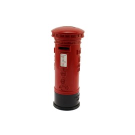 speed mao Antique European British Post Piggy Bank Red