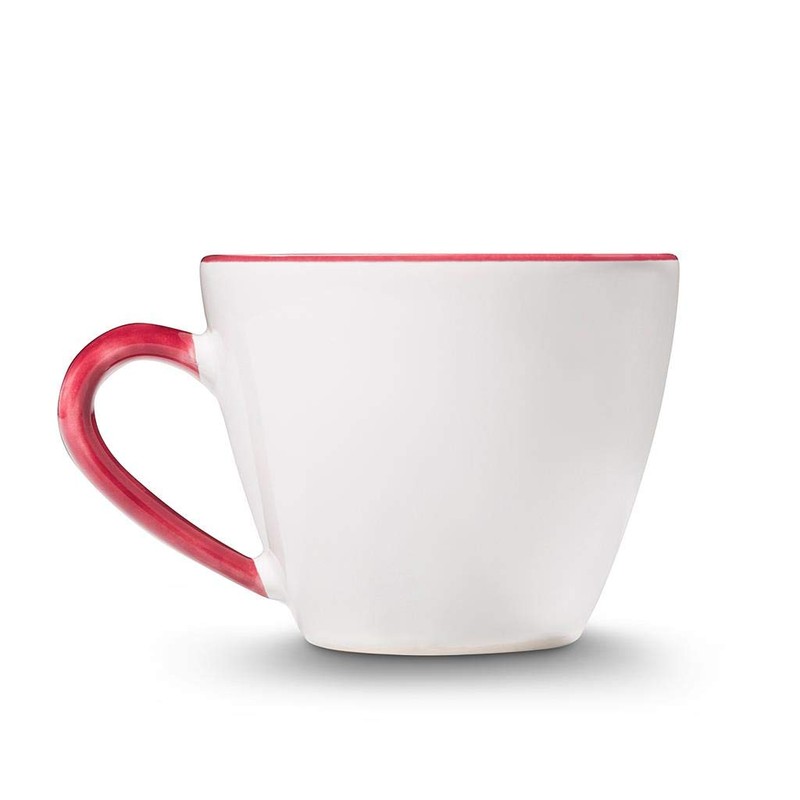 GMUNDNER KERAMIK Gourmet Coffee Cup Capacity 0.2 Litres Bordeaux Red