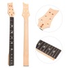 Guitar Neck 22 Frets Solid Wood Blackwood Fingerboard for Electric